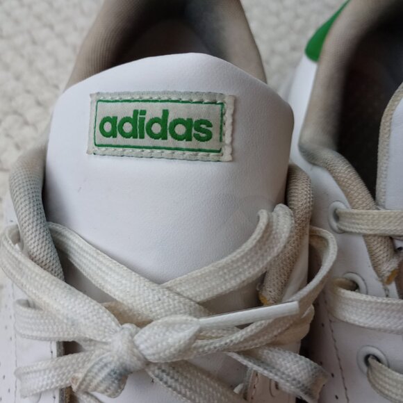 Adidas Men’s White Sneakers — Classic Casual Tennis Shoes, Size 14 - Picture 8 of 11